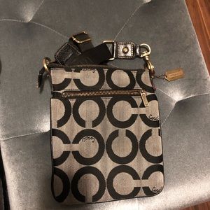 Black Monogram Coach Bag